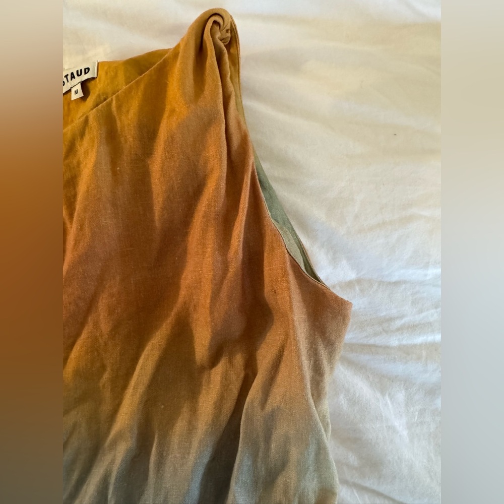 STAUD Boa Linen Mini Dress - Picture 7 of 14